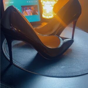 So Kate 100mm Elegant Black Stiletto Heels